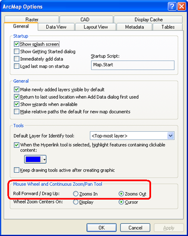 Set for Success, Part 1 of 2: ArcMap User Settings