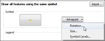 Updating Symbol Rotation for Multiple Points