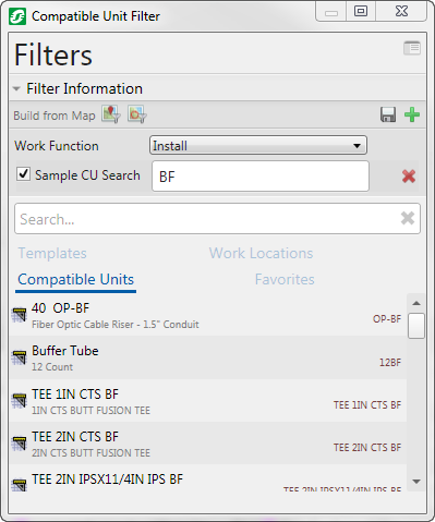 Sample - Compatible Unit Filters